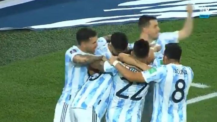 Argentina empezó en modo apisonadora: ¡0-2 en Colombia en menos de 10'!