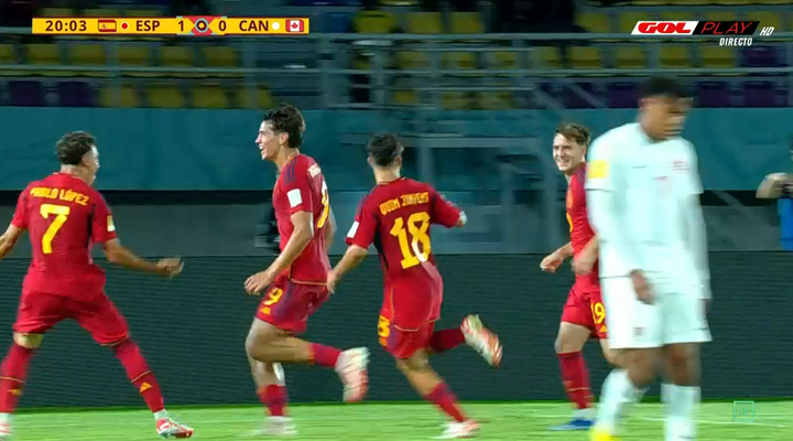 Marc Guiu infla el suflé con el primer gol de España en el Mundial