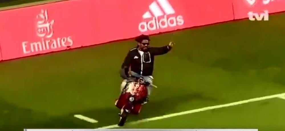 Dois anos depois... a mota de Eliseu regressou. Captura/ESPN