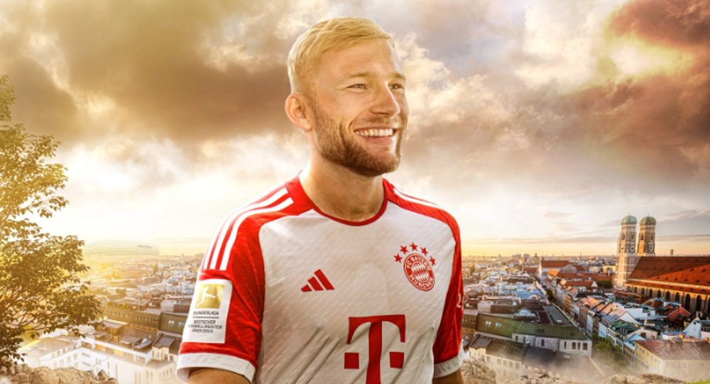 Laimer, nuevo fichaje del Bayern. Captura/@FCBayern