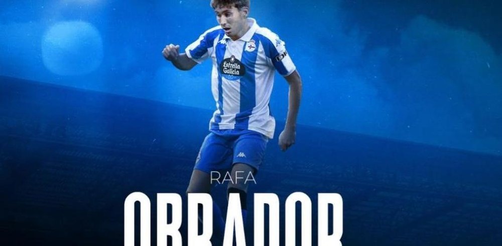 Obrador will play the 2024-25 season at Riazor on loan from Real Madrid. RCDeportivo