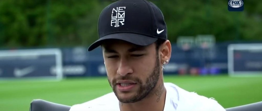 Neymar reconoció la calidad de Hazard. Captura/FoxSports