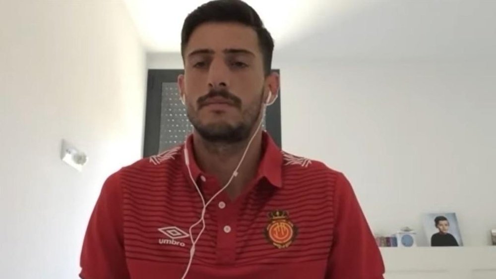 Pablo Chavarría, otra opción para la delantera del Málaga. Captura/RCDMallorca