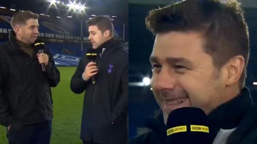 Pochettino bromeó sobre el resultado. Captura/BBCSport