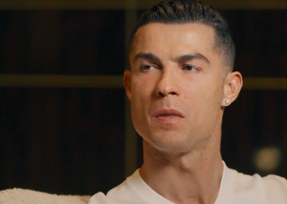 Cristiano Ronaldo labelled himself as the greatest of all time. Screenshot/LaSexta