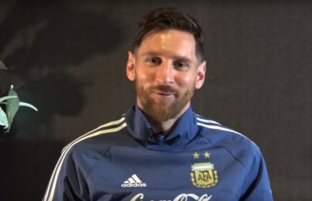 Messi gave some very interesting quotes. Screenshot/MD