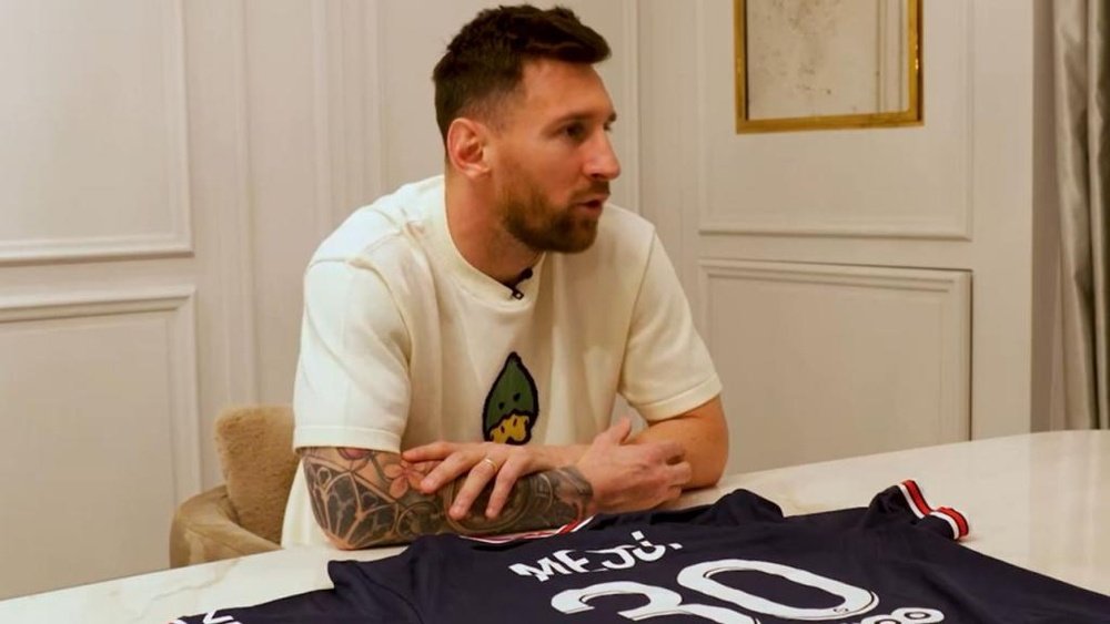 Messi elogiou Sergio Ramos em entrevista. Captura/Marca