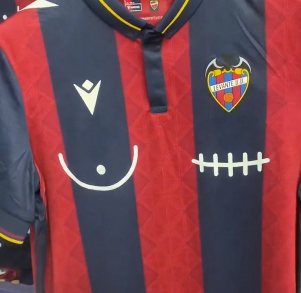 El Levante lucirá una mastectomía contra el Racing de Ferrol. Captura/LevanteUD