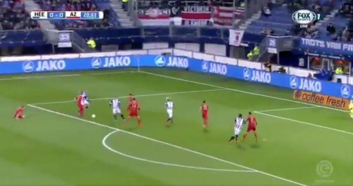 Real Madrid youngster Odegaard with a magical backheel