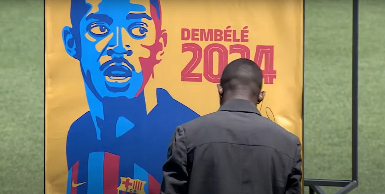 La renovación de Dembélé con el Barcelona