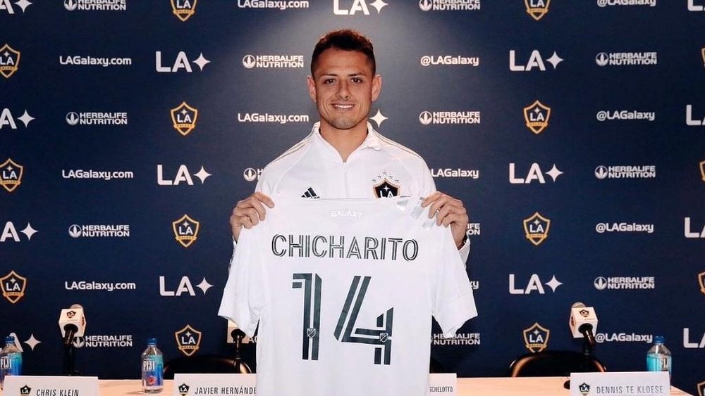 Chicharito pense déjà comme un capitaine à Los Angeles. LA Galaxy