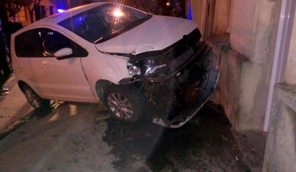 No hubo heridos en el accidente de Goñi. Captura/TyCSports