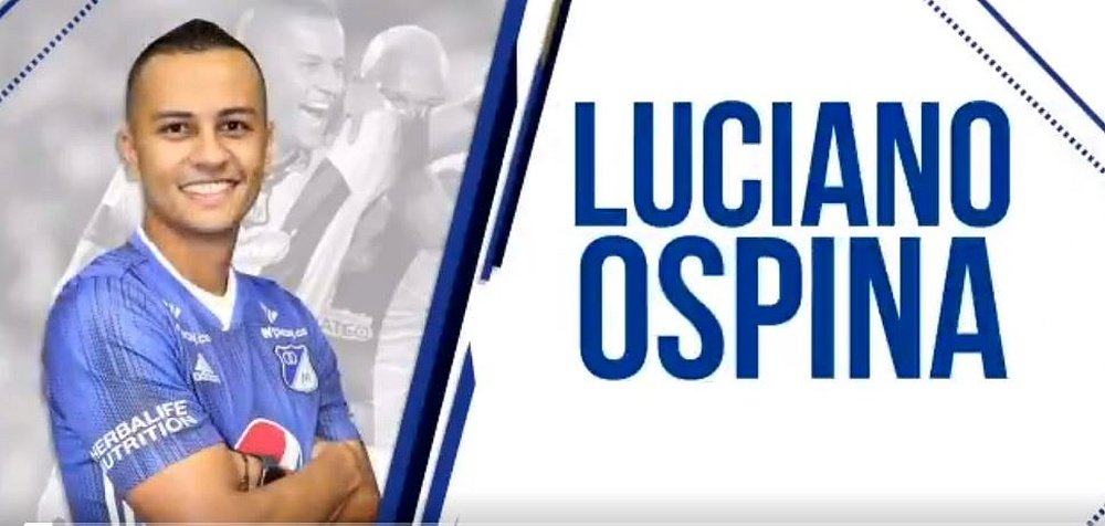 Millonarios anuncia la incorporación de Luciano Ospina. Millonarios