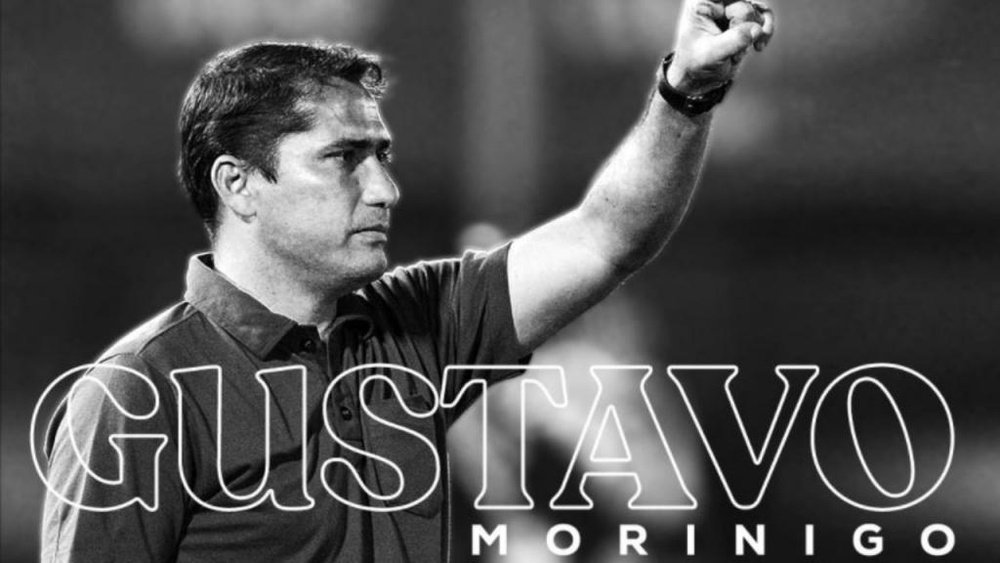 Gustavo Morínigo, nuevo entrenador de Libertad. Twitter/Libertad