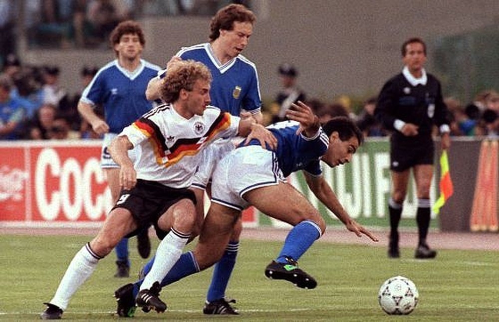 Curiosidades del Mundial de Italia 1990. AFP