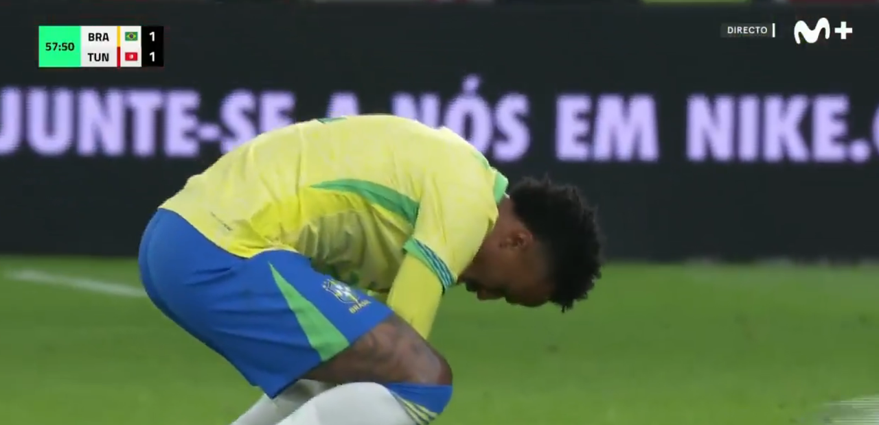 Alarma Militao: se marchó lesionado con Brasil