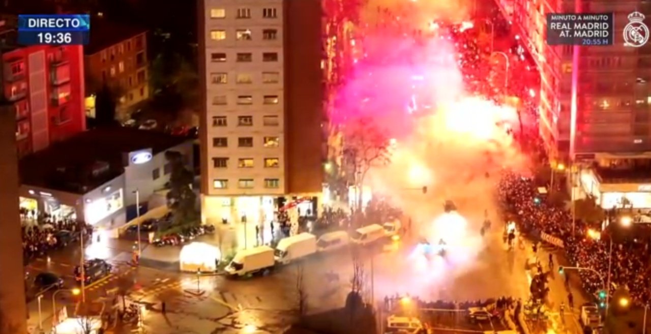 Un'accoglienza da brividi: ecco com'è stato l'arrivo del Real al Bernabéu. RMTV