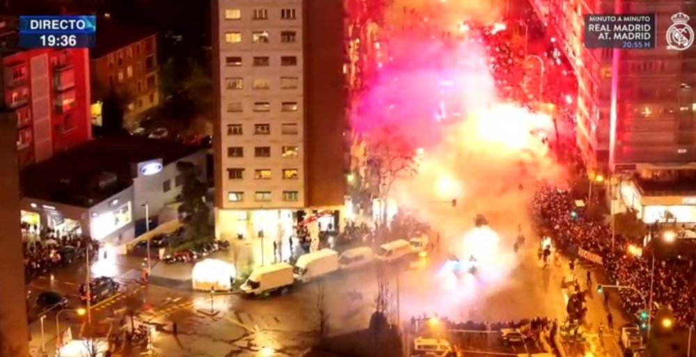 Un'accoglienza da brividi: ecco com'è stato l'arrivo del Real al Bernabéu. RMTV
