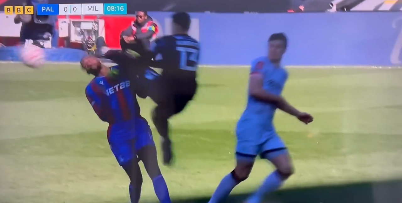 The FA Cup fifth-round match between Crystal Palace and Millwall was marred by a shocking incident involving Millwall goalkeeper Liam Roberts, who made a dangerous challenge on Crystal Palace striker Jean-Philippe Mateta.