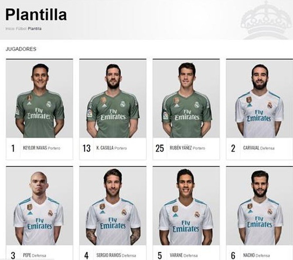 Pepe 'cuenta' para la temporada 2017-18. Captura/RealMadrid