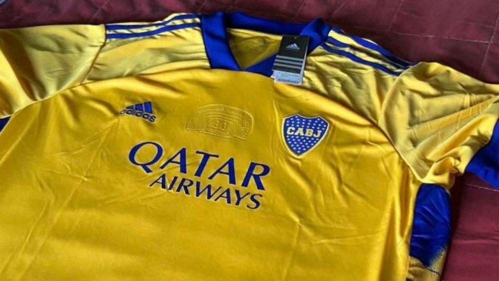 Filtran la posible nueva camiseta de Boca con guiño a La Bombonera. Twitter/davidwalter275