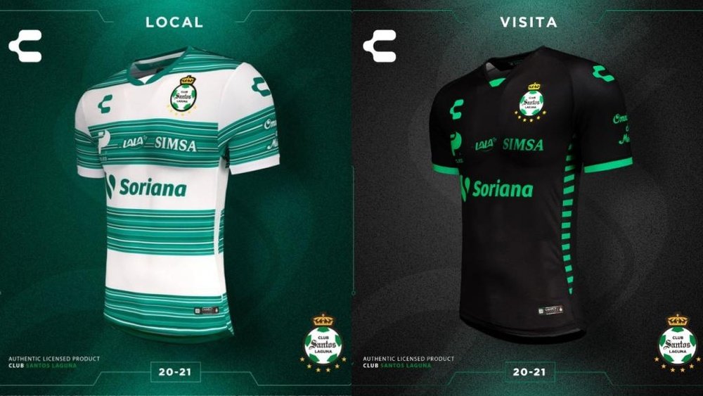 Santos Laguna desveló sus dos nuevas y elegantes camisetas. SantosLaguna