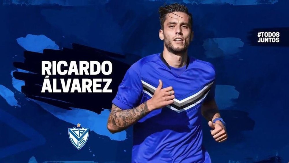 Vélez anuncia el regreso de 'Ricky' Álvarez. VélezSarsfield