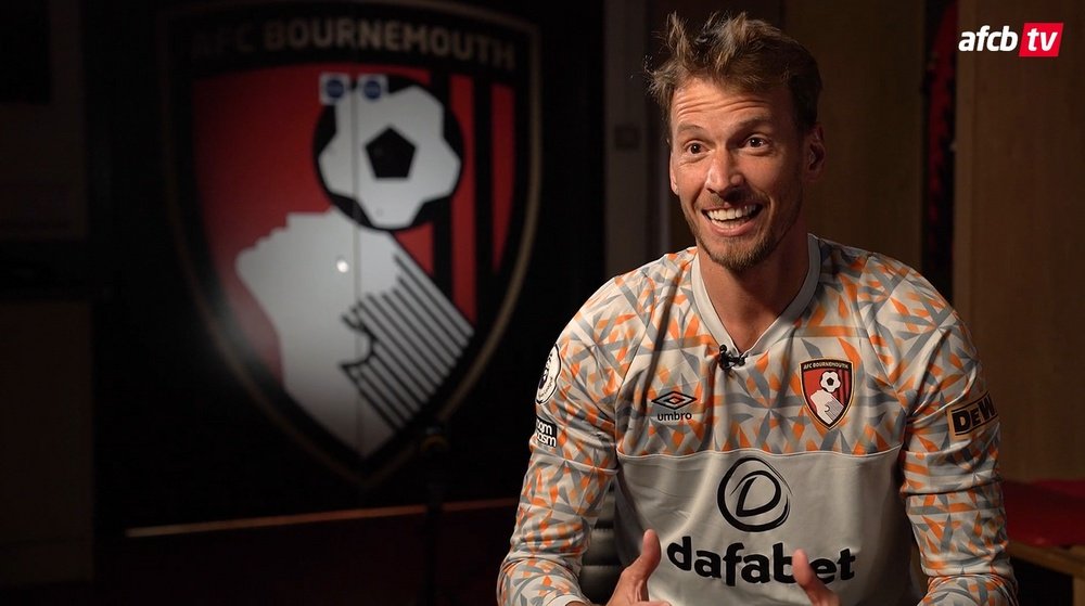 Neto has signed with Bournemouth until June 2023. Screenshot/AFCBTV