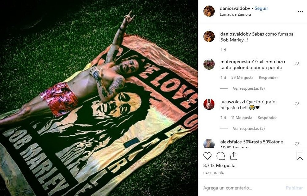 Osvaldo habló sobre su salida del 'Xeneize'. Instagram/DaniOsvaldobv