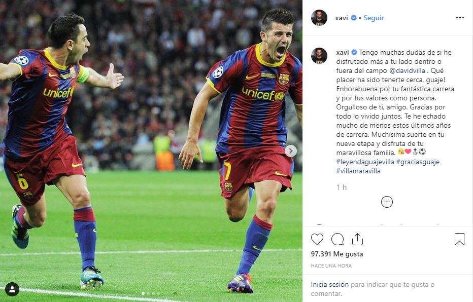 Ramos, Xavi, el Barça... el fútbol se despidió del 'Guaje'
