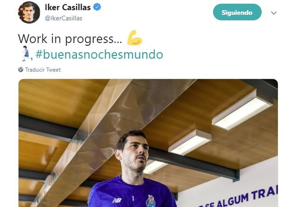 Iker tiene planeado tomar una decisión en 2020. Twitter/IkerCasillas
