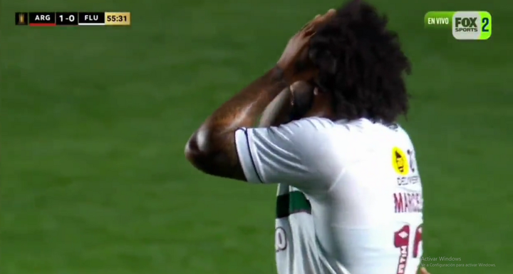 Él no quería, pero una entrada de Marcelo deja la lesión más dramática del año