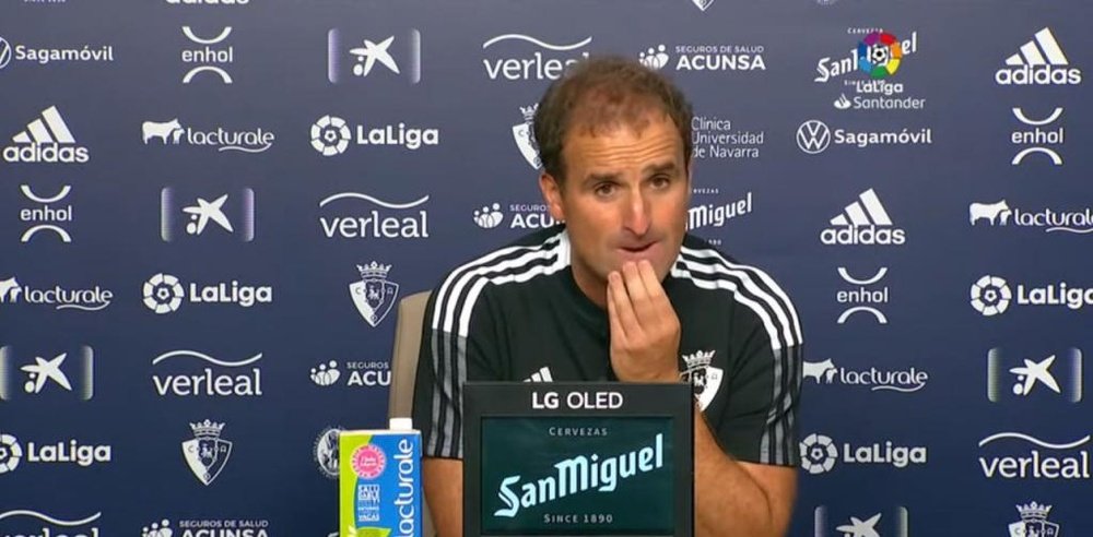 Vicente Moreno y Arrasate analizaron el empate entre Osasuna y Espanyol. LaLiga