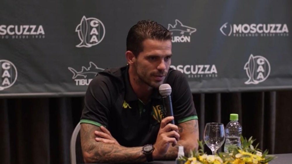 Fernando Gago decide echarse a un lado. Captura/Aldosivi