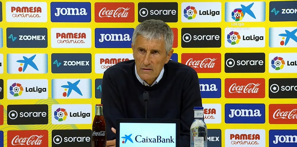 Setién se méfie du Real Madrid. YouTube/LaLiga