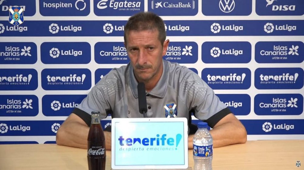 Ramis se toma en serio la Copa. YouTube/CDTenerife