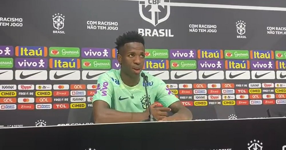 Le parole di Vinicius. Captura/@tjcope