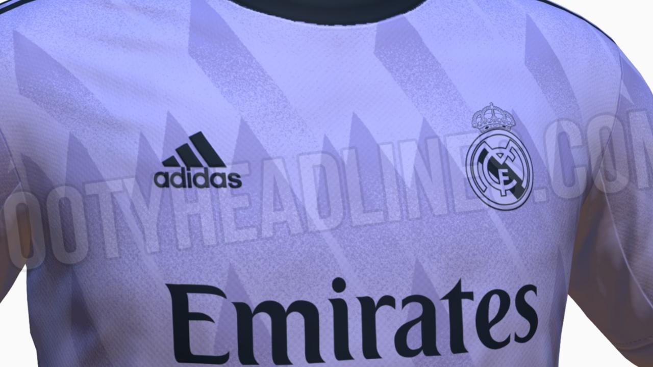 Real Madrid Dragon White Home Jersey 2022-23 - Official Adidas Product