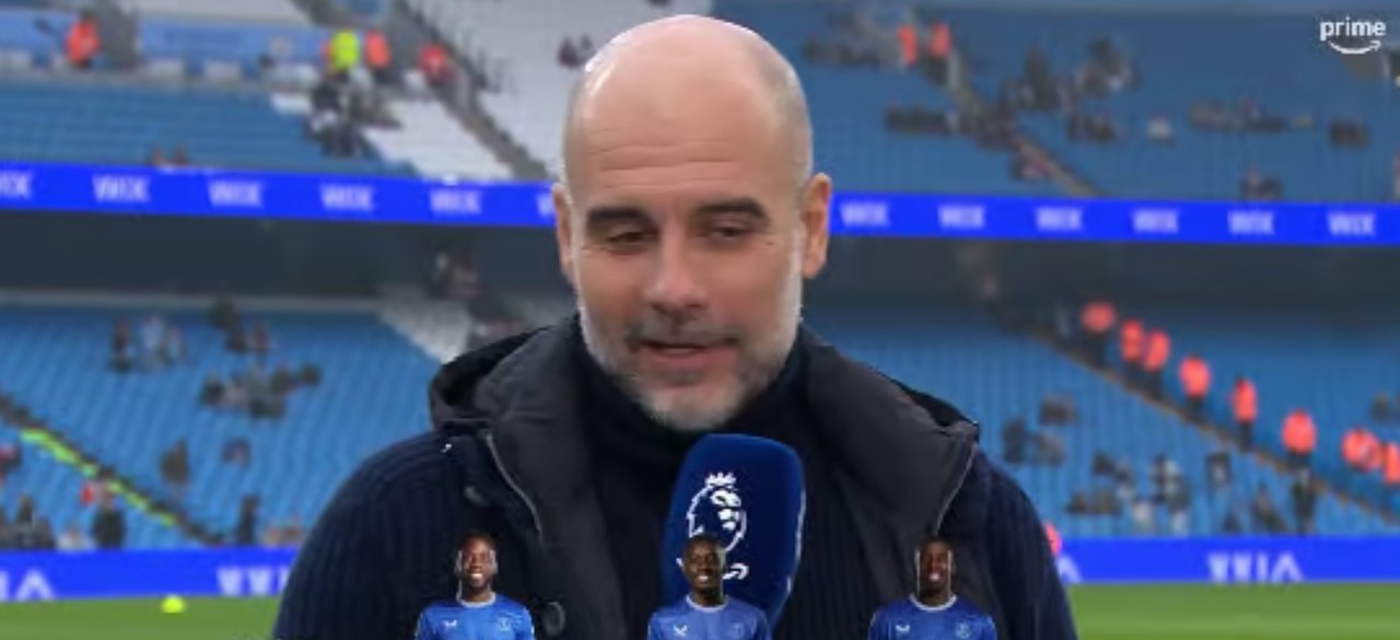 Guardiola has hinted that the transfer window might provide a much-needed boost. Screenshot/Prime