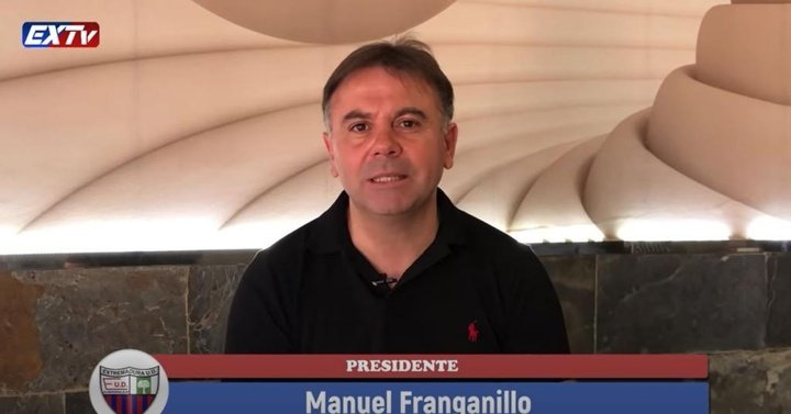 Franganillo se despide del Extremadura: 