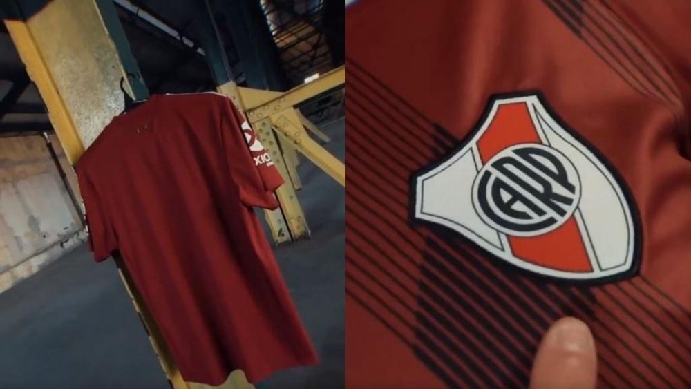 River anunció su nueva camiseta alternativa. Twitter/RiverPlate