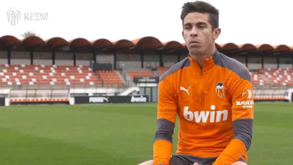 Paulista showed his support for Diakhaby. Screenshot/ValenciaCF