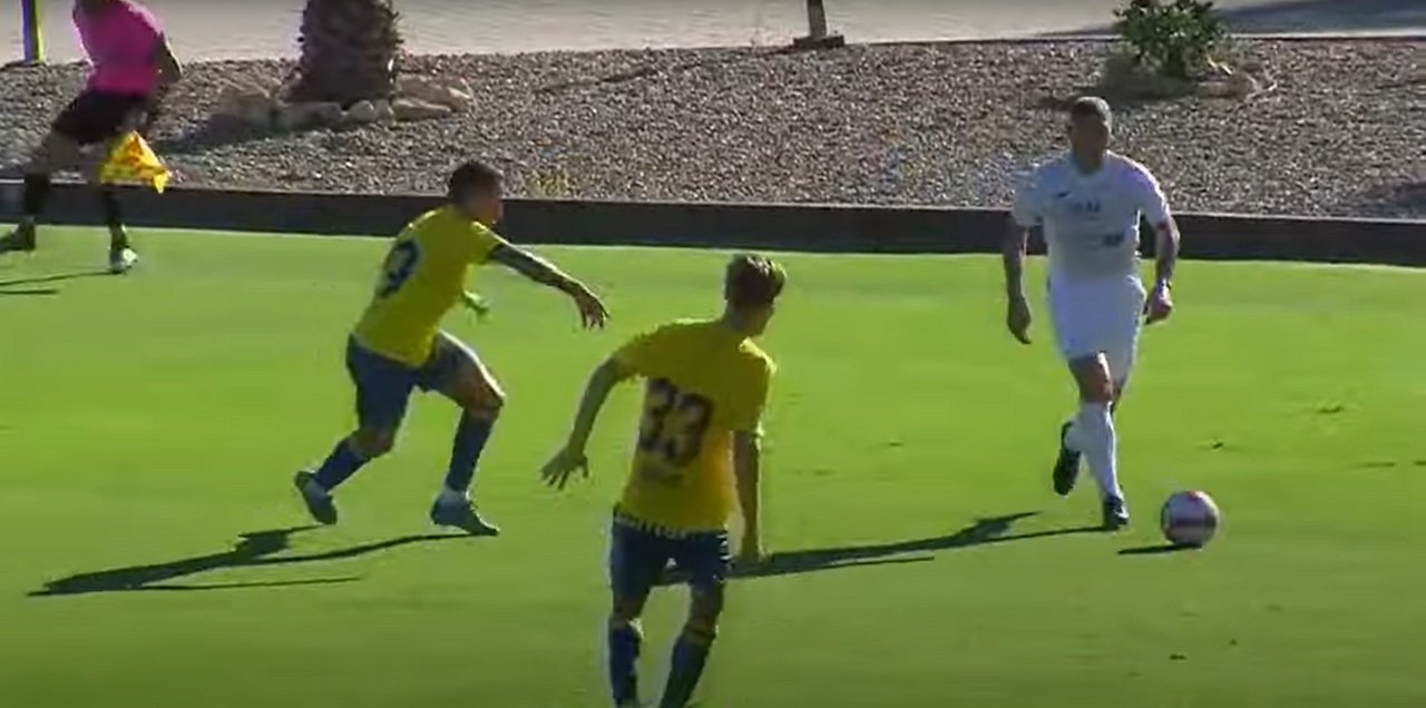 La UD Las Palmas sufre su primera derrota en la pretemporada