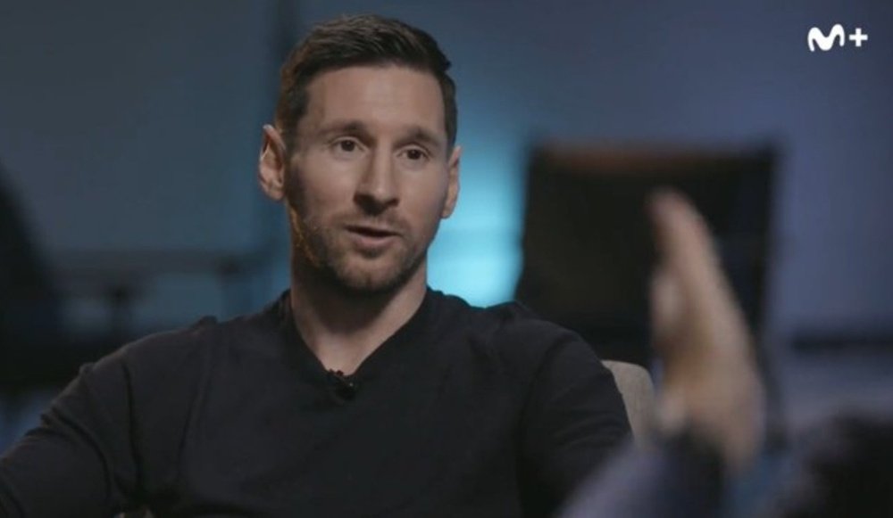 Messi analizó su trayectoria deportiva en 'Universo Valdano'. Captura/Vamos