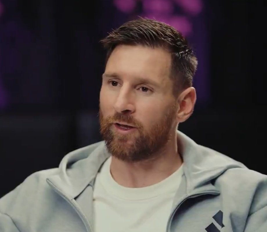Leo Messi, agradecido por la carrera deportiva que ha tenido. Captura/AppleMusic