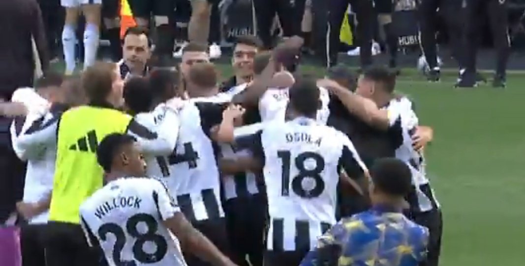 Una derrota de lo más dulce. Captura/NUFC