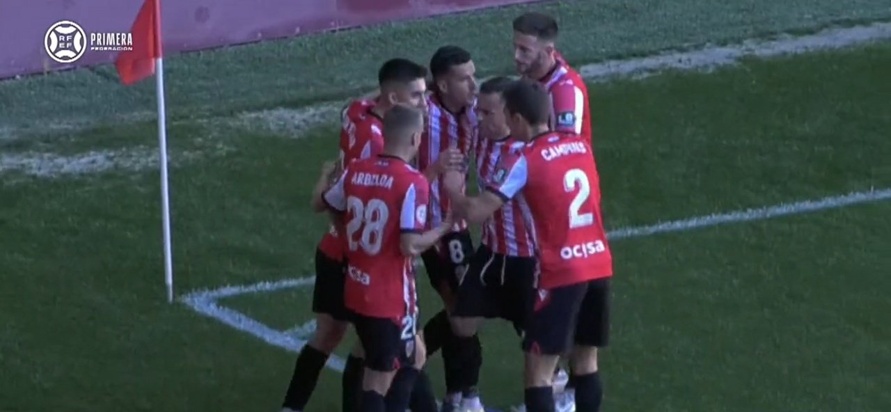 Una paliza sin paliativos para continuar con una racha particular. Captura/Primera_RFEF