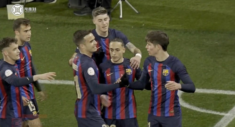 Cinco jugadores del Barça Atlètic son llamados por su selección. Captura/InSportsTV