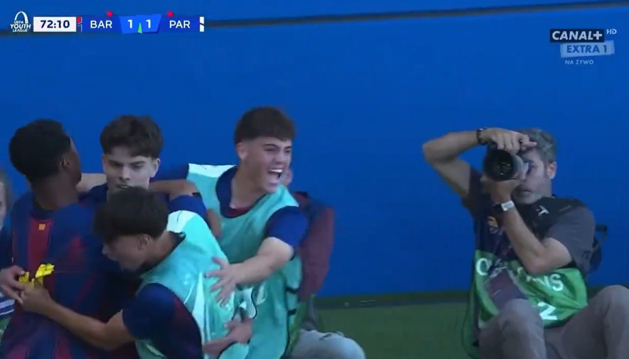El Barça remonta al PSG para mantener su pleno en la Youth League