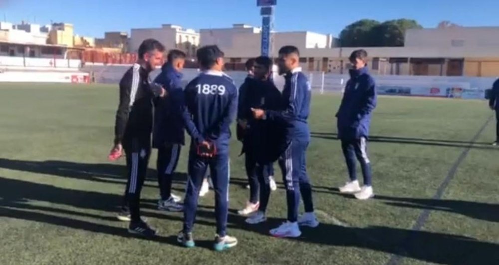Delgado scored ten goals in 24 competitive matches. Screenshot/Twitter/recreoficial